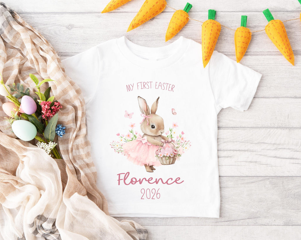 Children's Personalized Bunny Easter Pyjamas