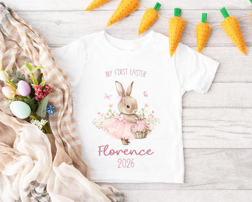 Children's Personalized Bunny Easter Pyjamas