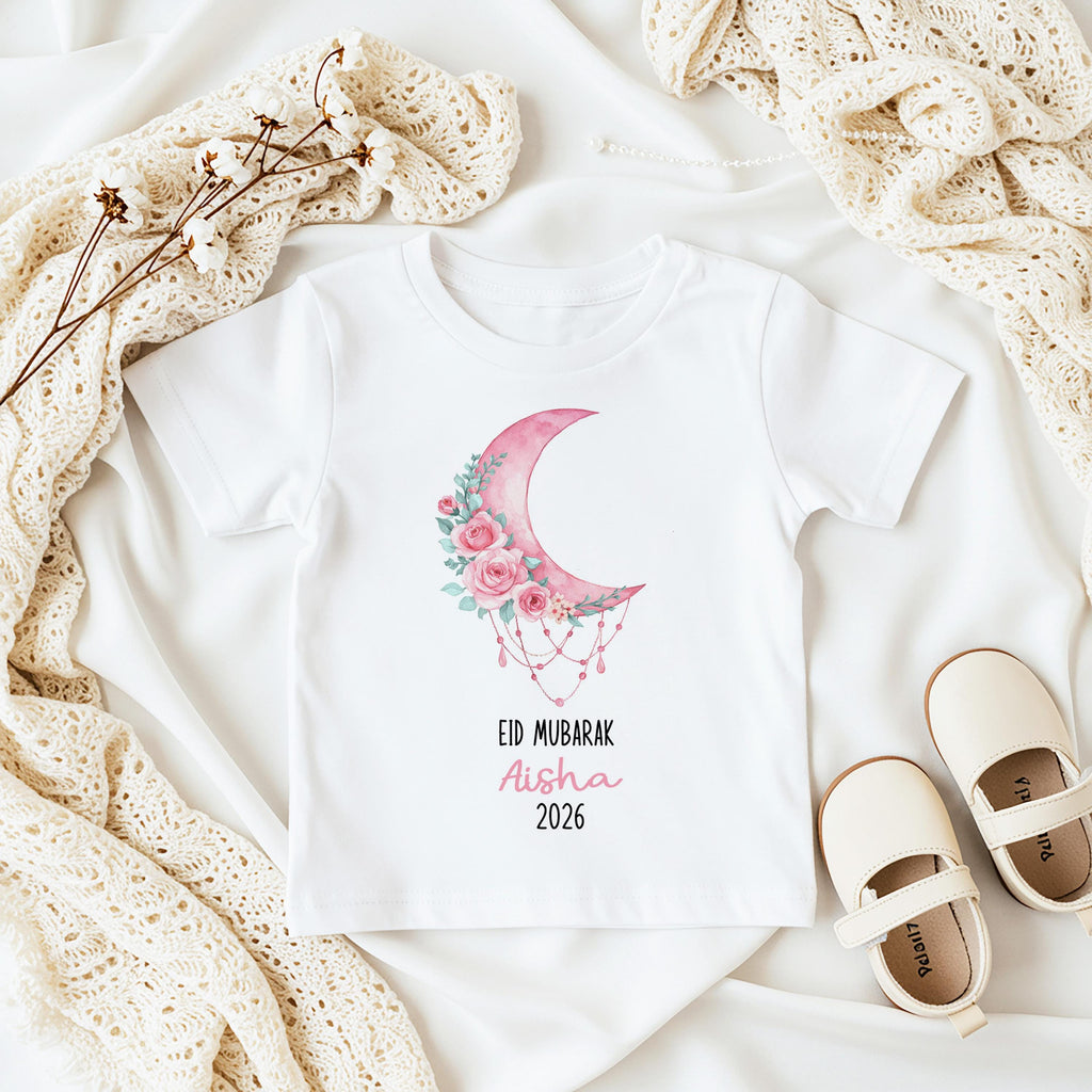 Eid Mubarak - Ramadan Outfit - Eid Tshirt Baby Grow