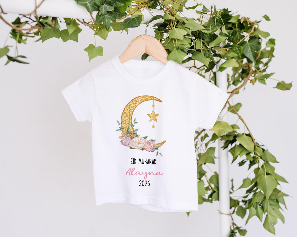 Eid Mubarak - Ramadan Outfit - Eid Tshirt Baby Grow