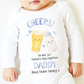 Fathers Day Gift From Baby, 1st Fathers Day As My Daddy, New Dad Gift, 1st Fathers Day Babygrow, Sleepsuit Babygrow Bodysuit, Dad