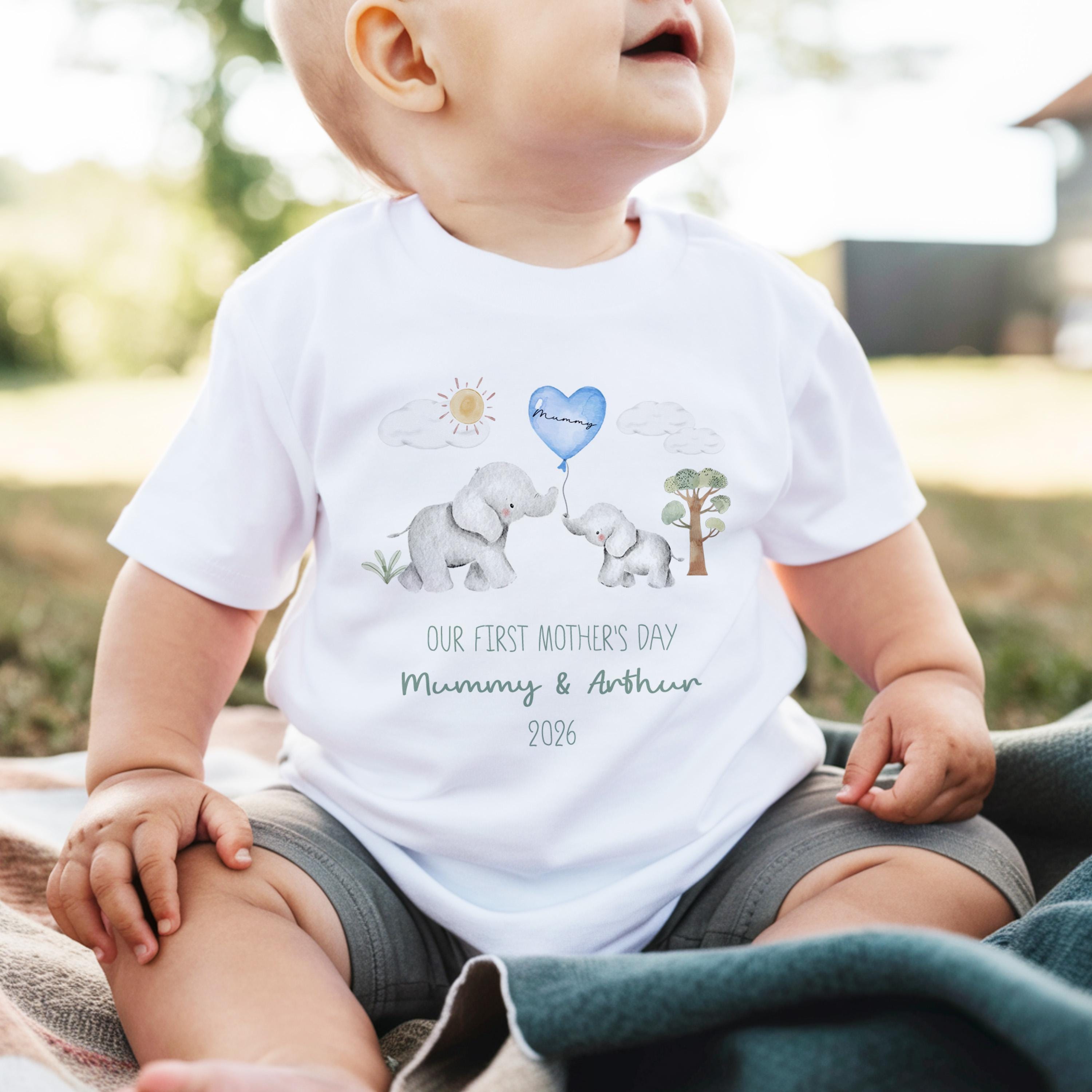 Mothers Day Sleepsuit, Mothers Day Babygrow, 1st Mothers Day as My Mummy, New Mum Gift, Mothers Day, Mum, Sleepsuit Babygrow Bodysuit
