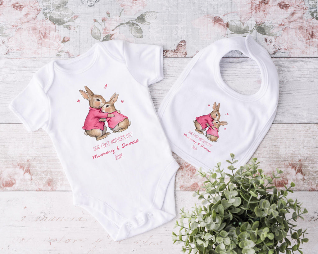 Mothers Day Sleepsuit, Mothers Day Babygrow, 1st Mothers Day as My Mummy, New Mum Gift, Mothers Day, Mum, Sleepsuit Babygrow Bodysuit