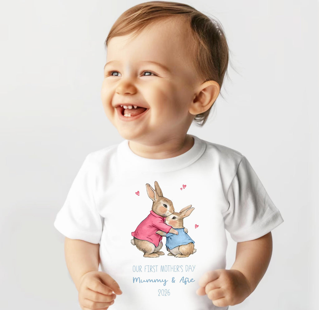 Mothers Day Sleepsuit, Mothers Day Babygrow, 1st Mothers Day as My Mummy, New Mum Gift, Mothers Day, Mum, Sleepsuit Babygrow Bodysuit