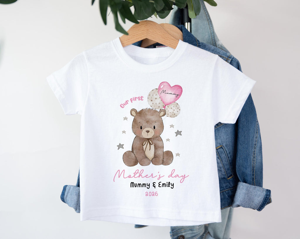 Mothers Day Sleepsuit, Mothers Day Tshirt, 1st Mothers Day as My Mummy, New Mum Gift, Mothers Day, Mum, Sleepsuit Babygrow Bodysuit