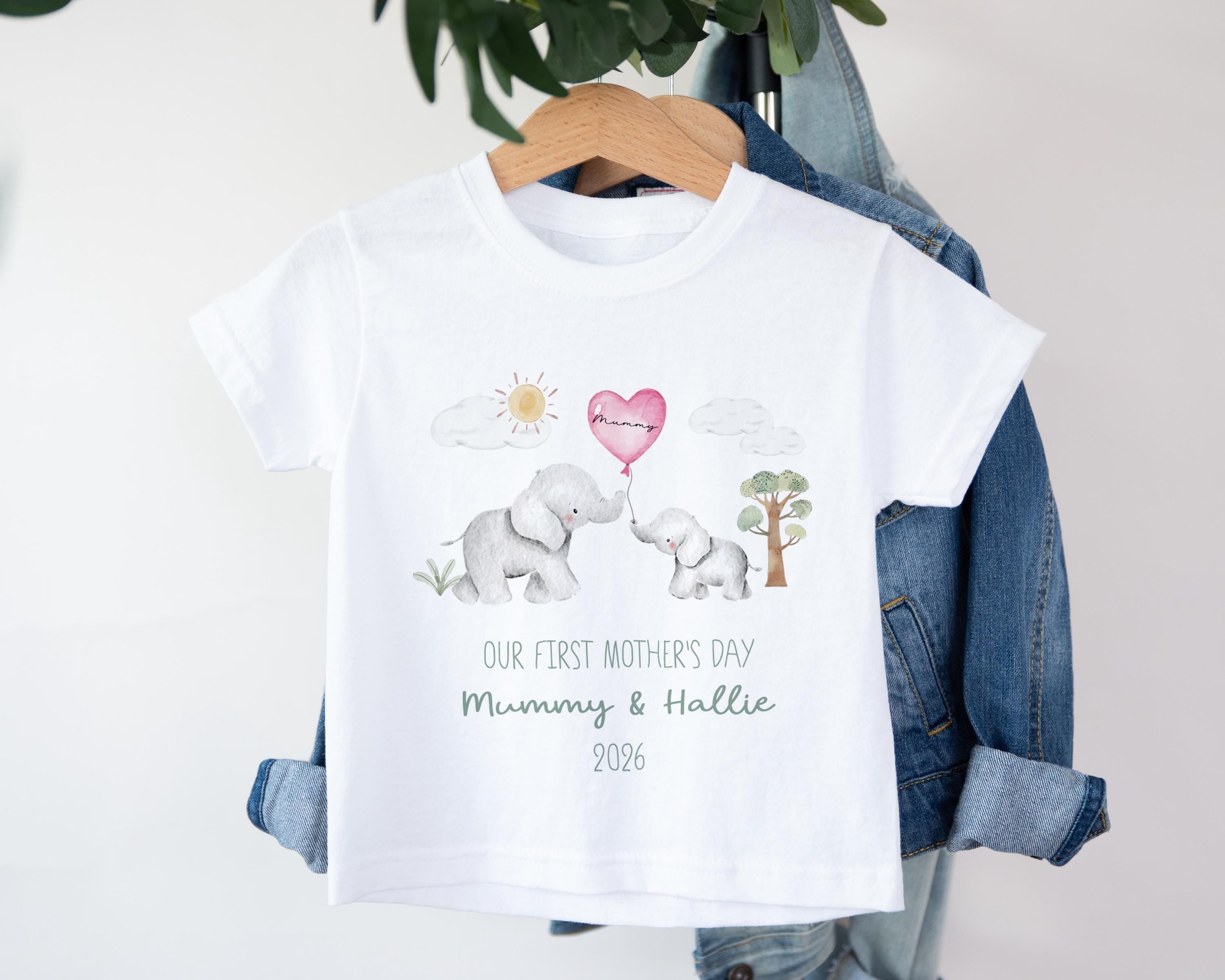 Mothers Day Sleepsuit, Mothers Day Tshirt, 1st Mothers Day as My Mummy, New Mum Gift, Mothers Day, Mum, Sleepsuit Babygrow Bodysuit