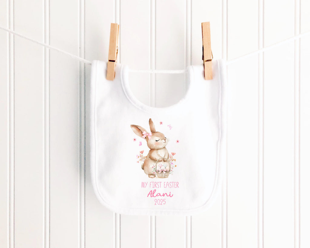 My First Easter Personalised 1st Easter Gift, First Easter Teddy Bunny Toy, Personalised Easter Bunny, Soft Toy Keepsake, New Born Gift