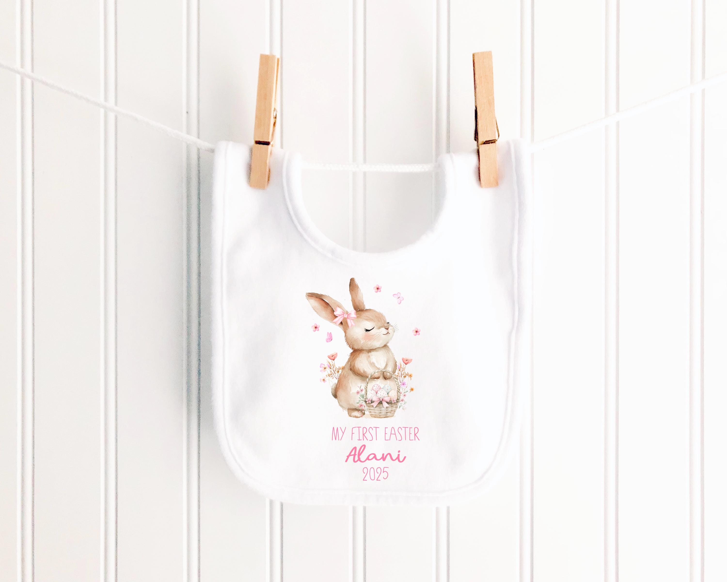 My First Easter Personalised 1st Easter Gift, First Easter Teddy Bunny Toy, Personalised Easter Bunny, Soft Toy Keepsake, New Born Gift