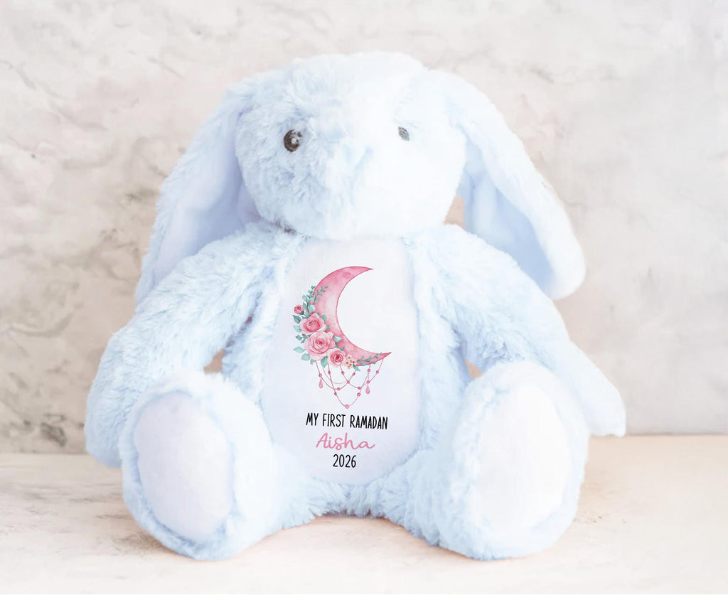 My First Ramadan Personalized Soft Toy Gift, Custom Name Plushie, Baby’s First Ramadan Keepsake