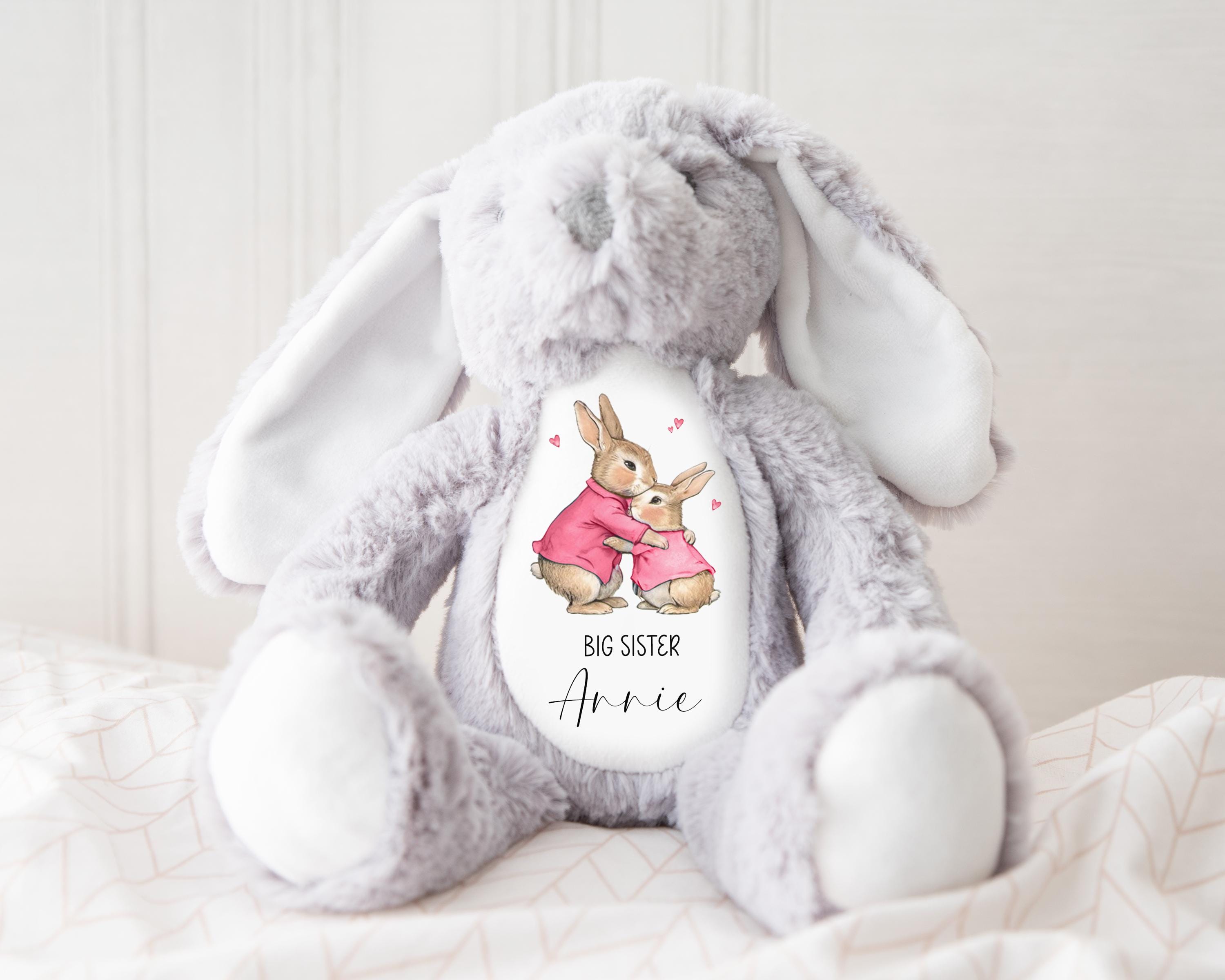 Personalised Big Sister Gift, Little Sister Gift, New Baby Announcement, Matching Sibling Gift,