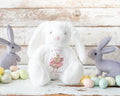 Personalised Bunny Teddy Plushie Baby's First Easter Baby Girl Kids Name Gift Present Keepsake 1st