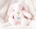 Personalised Christening Bunny, Christening Gift, Christening Keepsake, Personalised Christening Gifts, Baptism Gift, New Baby Gift
