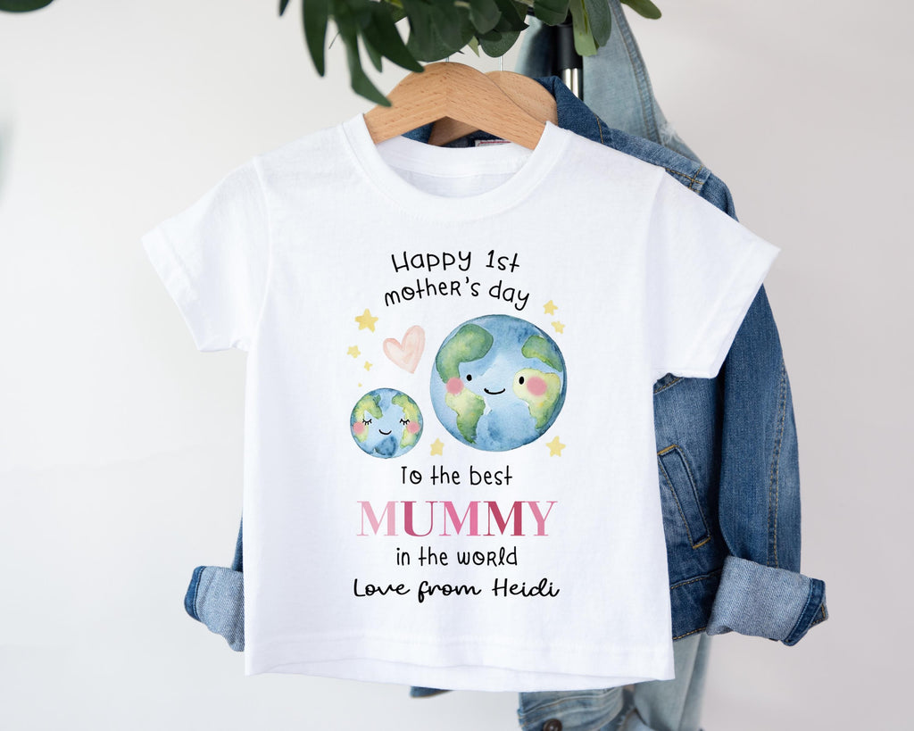 Personalised First Mother's Day Gift, Our 1st Mother's Day Sleepsuit, Babies Mother's Day Outfit