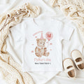 Personalised First Mother's Day Gift, Our 1st Mother's Day Top, Babies Teddy Mother's Day Outfit