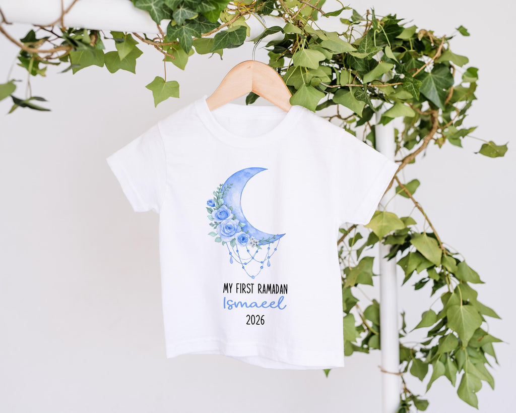 Personalised First Ramadan Eid Tshirt ,1st Eid Baby Gift, Eid Outfit