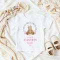 Personalised My First Easter Babygrow, 1st Easter Sleepsuit