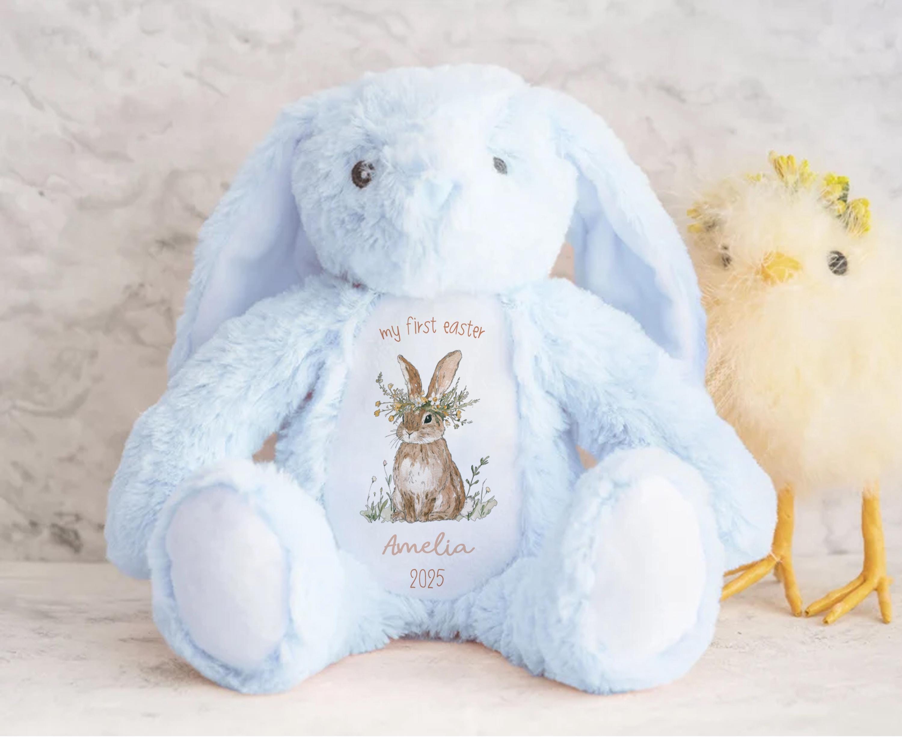 Personalised My First Easter Teddy, First Easter Gift Set, 1st Easter Gift, New Baby Easter Gift, Easter Baby Gift, My First Easter Ornament