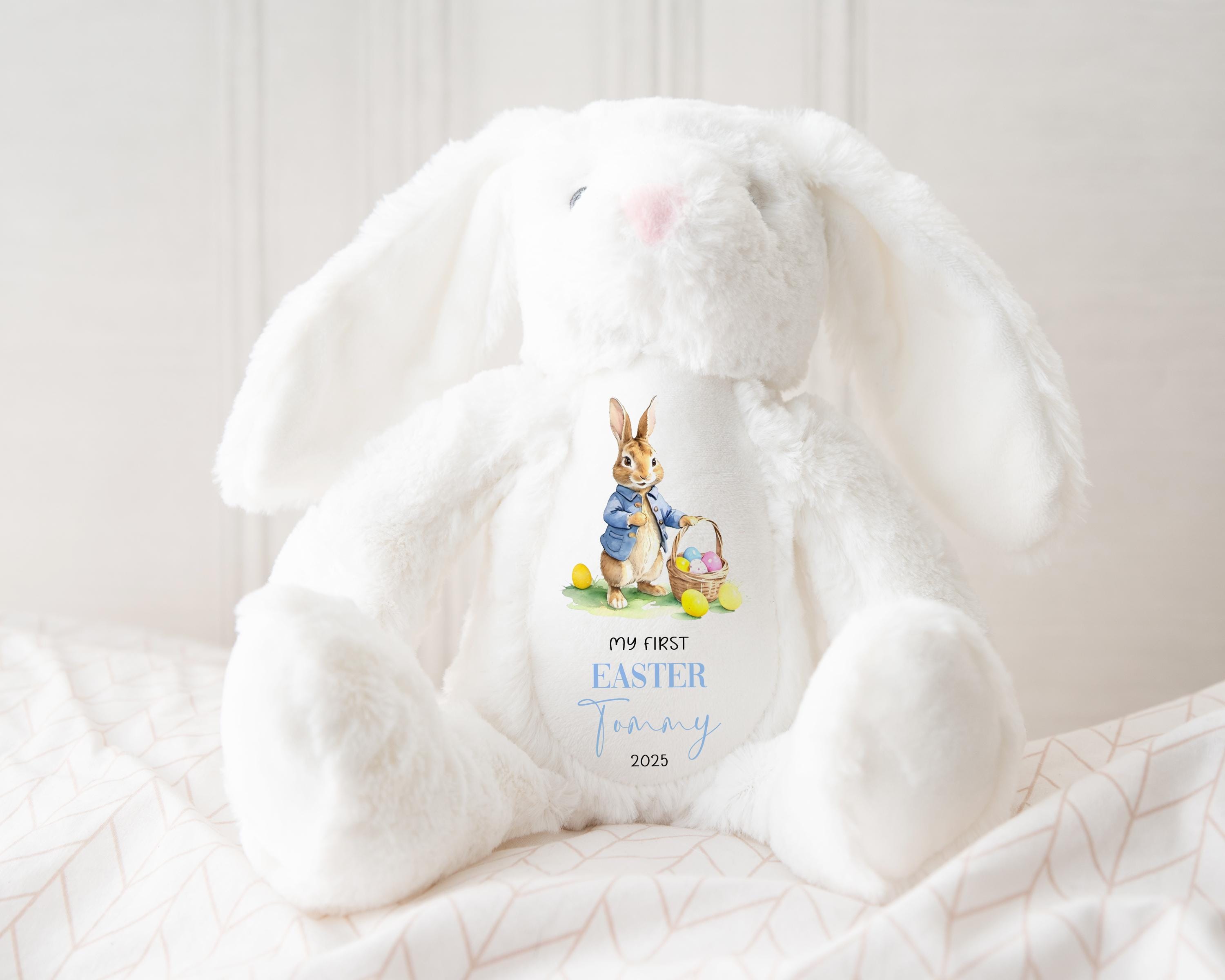 Personalised My First Easter Teddy, First Easter Gift Set, 1st Easter Gift, New Baby Easter Gift, Easter Baby Gift, My First Easter Ornament