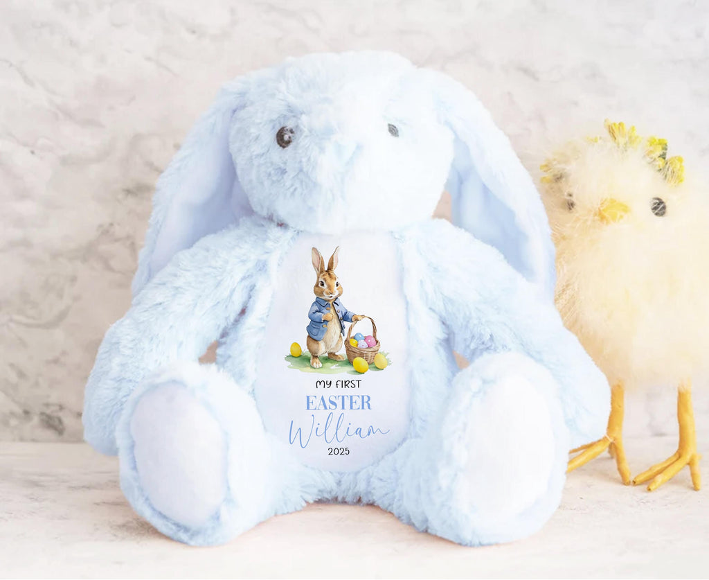 Personalised My First Easter Teddy, First Easter Gift Set, 1st Easter Gift, New Baby Easter Gift, Easter Baby Gift, My First Easter Ornament
