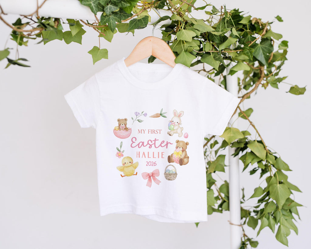 Personalised My First Easter Tshirt, 1st Easter Outfit