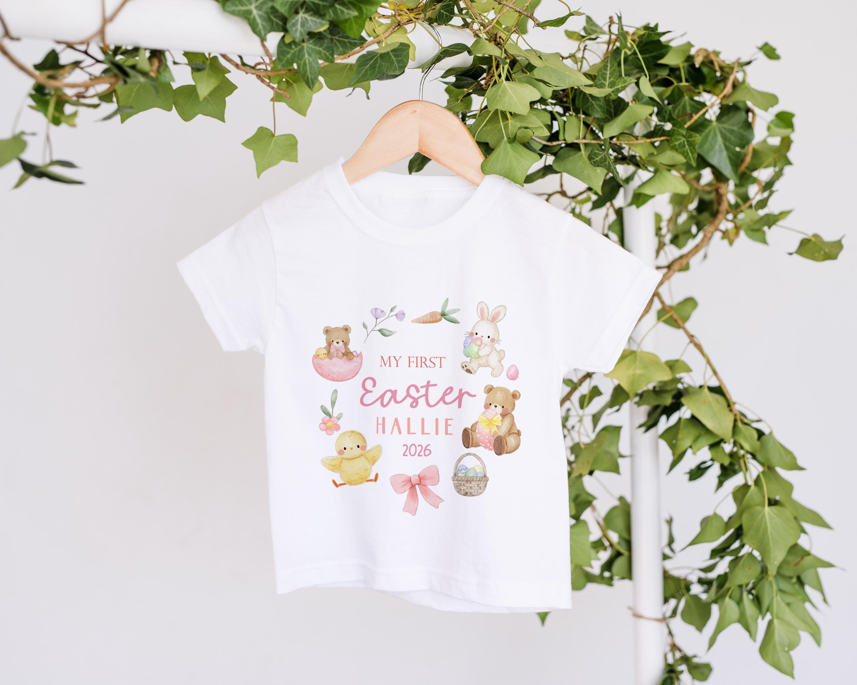Personalised My First Easter Tshirt, 1st Easter Outfit
