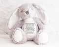 Personalised Name Teddy Plushie Flower Girl Thank You Gift, Custom Wedding Keepsake Gift From Bride And Groom