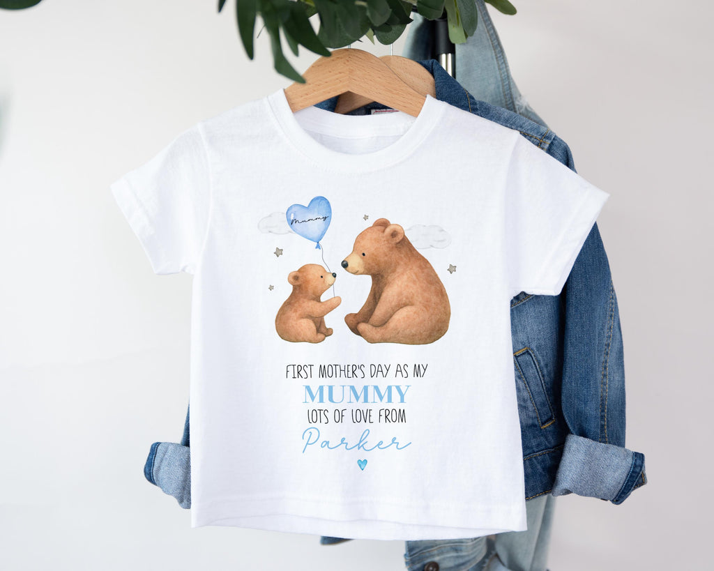 Personalised first mothers day gift from baby, custom 1st mother's day as my mummy, Custom sleepsuit mothers day baby outfit for new mum