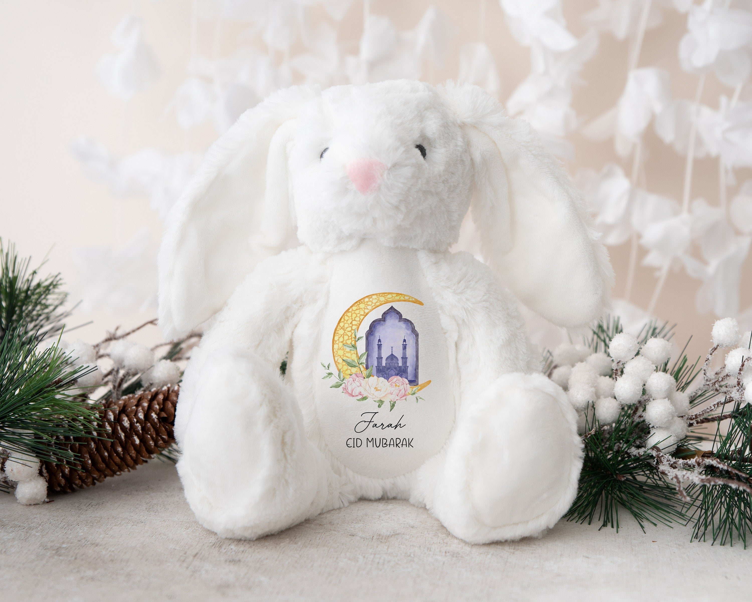 Personalised kids Eid gift, Personalised Eid gift teddy, Eid gift for children, gift for Eid, personalised teddy, custom teddy, custom eid