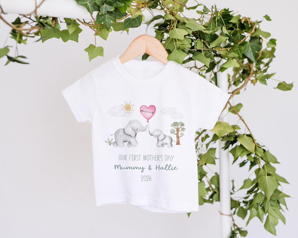 Personalized 1st Mothers Day Babygrow, New Mum Gift