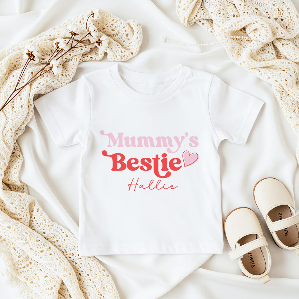 Personalized Mummy's Bestie Tshirt, Mother's Day Gift