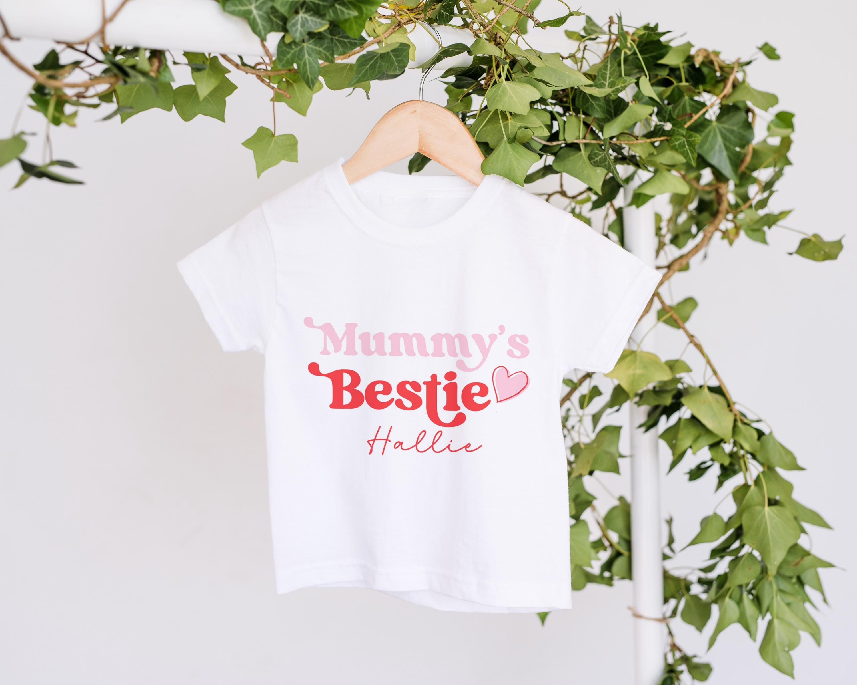 Personalized Mummy's Bestie Tshirt, Mother's Day Gift